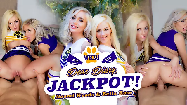 Bella Rose Naomi Woods in Dear Diary, Jackpot! - WankzVR