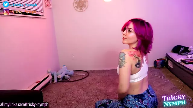 Sensual Yoga With Tricky Nymph