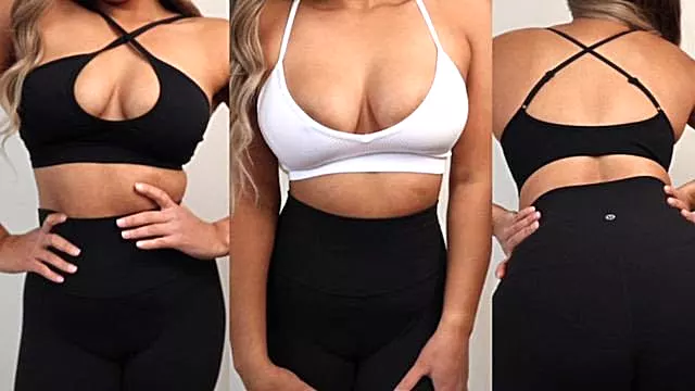 The Hottest SEXY Sports Bras: Try On Haul