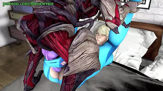 Samus aran monster, 26 region sfm anal, anime samus