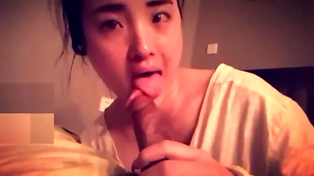 My boyfriend let me suck his friend's DICK for this video Asian Nympho :P