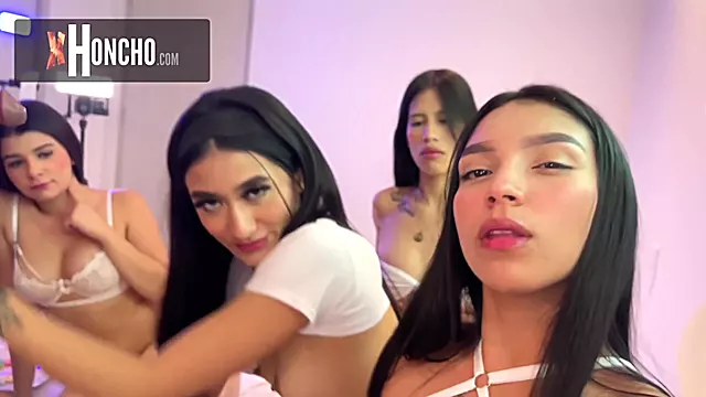 Xhoncho - Real Latina Teen 18 Blowjobs Compilation Vol 1 - Double Blowjob