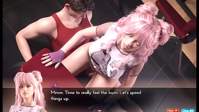 Horny pink babe gets fucked in the gym in the 10th installment of The Genesis Order sex gig - 3D Hentai, Anime, 3D sex
