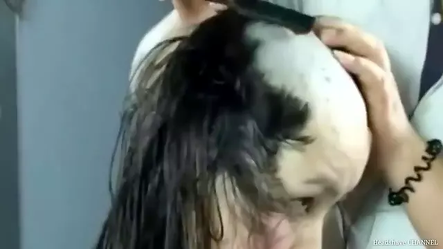Hairjob, japanese porn headshave