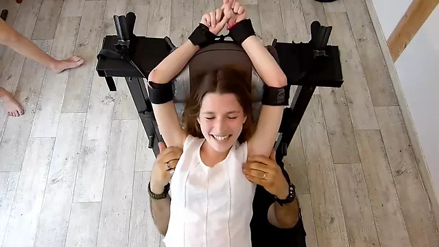 russian girls restrained and tickled