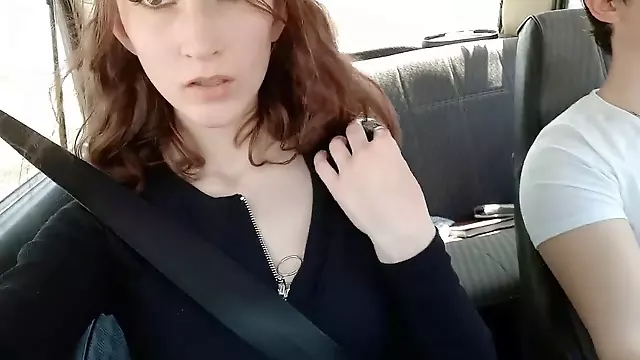 4k, female public masterbation, orgasm car