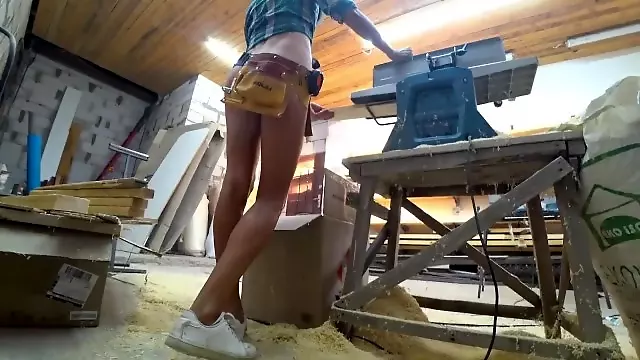 DIY Table part 4p3.3 - Woodworking Day 3 short cut 3 (music Be my lover)