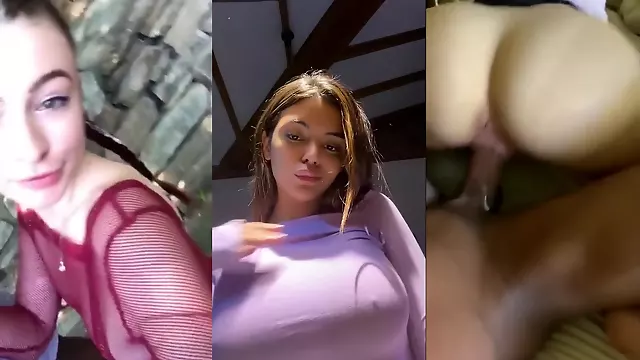 Compilation With Tiktokthots And BIG BLACK COCK