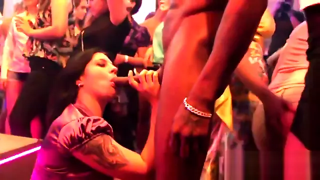 Frisky chicks get completely wild and undressed at hardcore party