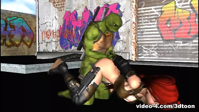 Womb Raider: Turtle Head Trouble - 3DToonTube