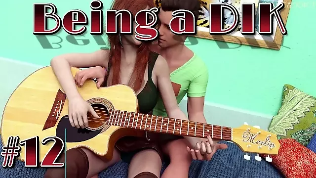 Being a DIK #12 Naughty Guitar Lessens [HD]