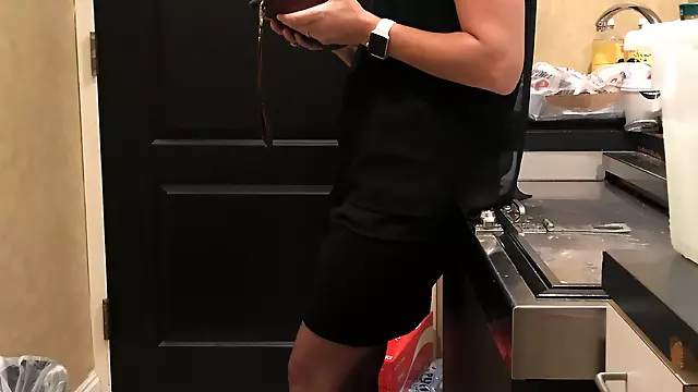 Hot Bartender Slut At work
